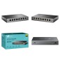 TP-Link TL-SG108E Administreret L2 Gigabit Ethernet (10/100/1000) Sort